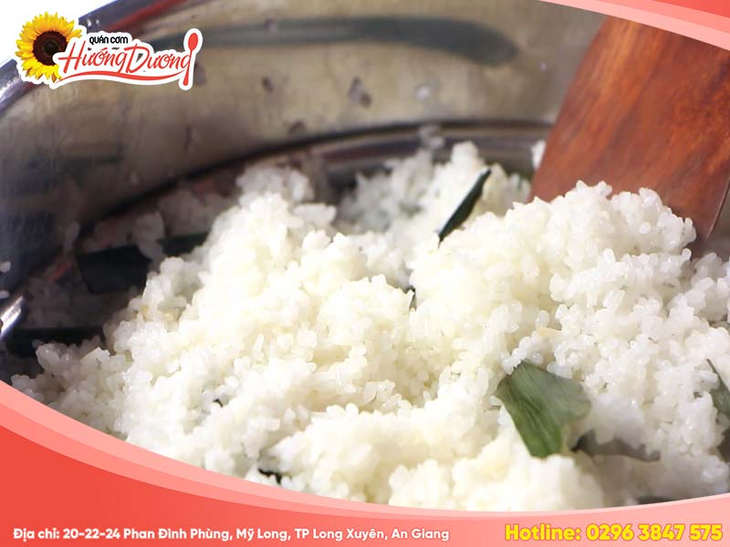 Cách nấu gạo tấm bằng xửng